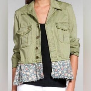 We the Free military peplum jacket . Size XS